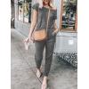 imageANRABESS Womens Loose Summer Casual Off Shoulder Elastic Waist Stretchy Long Romper Jumpsuit01dark Gray