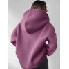 imageANRABESS Womens Oversized Hoodies V Neck Sweatshirts Fleece Long Sleeve Pullover Y2K Clothes 2025 Fall Trendy OutfitsDark Pink
