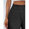 imageANRABESS Womens Ribbed Knit Lounge Pajama Pants Casual Elastic High Waist Loose Wide Leg Pants 2025 Fall Comfy PJ BottomsBlack