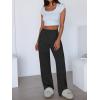 imageANRABESS Womens Ribbed Knit Lounge Pajama Pants Casual Elastic High Waist Loose Wide Leg Pants 2025 Fall Comfy PJ BottomsBlack