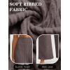 imageANRABESS Womens Ribbed Knit Lounge Pajama Pants Casual Elastic High Waist Loose Wide Leg Pants 2025 Fall Comfy PJ BottomsDeep Brown