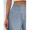 imageANRABESS Womens Ribbed Knit Lounge Pajama Pants Casual Elastic High Waist Loose Wide Leg Pants 2025 Fall Comfy PJ BottomsLight Blue