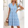 imageANRABESS Womens Summer Casual Mini Dress Ruffle Sleeve V Neck Sundress 2025 Fashion Flowy Tiered Boho Beach Vacation DressesBlue Floral