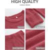 imageANRABESS Womens Pajama Sets Fuzzy Fleece 2 Piece Long Sleeve Sweater Knit Top Wide Leg Pants Lounge Pj Set 2025 Fall OutfitsBrick Red