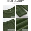 imageANRABESS Womens Pajama Sets Fuzzy Fleece 2 Piece Long Sleeve Sweater Knit Top Wide Leg Pants Lounge Pj Set 2025 Fall OutfitsLawn Green