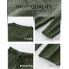imageANRABESS Womens Pajama Sets Fuzzy Fleece 2 Piece Long Sleeve Tops Wide Leg Pants Lounge Matching Pj Set 2025 Fall OutfitsLawn Green