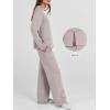 imageANRABESS Womens 2 Piece Lounge Sets Casual Travel Outfits Wide Leg Tracksuit Sweatsuits Matching Set 2025 Fall ClothesLight Khaki