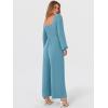 imageANRABESS Womens Long Sleeve Jumpsuit 2025 Fall Wide Leg V Neck Dressy Casual Pants Rompers One Piece Vacation Party OutfitsLake