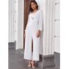 imageANRABESS Womens Long Sleeve Jumpsuit 2025 Fall Wide Leg V Neck Dressy Casual Pants Rompers One Piece Vacation Party OutfitsWhite