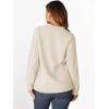 imageANRABESS Women Oversized Chunky Cable Knitted Vintage Sweater 2025 Fall OutfitsBeige