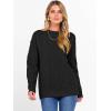 imageANRABESS Women Oversized Chunky Cable Knitted Vintage Sweater 2025 Fall OutfitsBlack