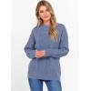 imageANRABESS Women Oversized Chunky Cable Knitted Vintage Sweater 2025 Fall OutfitsBlue