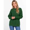 imageANRABESS Women Oversized Chunky Cable Knitted Vintage Sweater 2025 Fall OutfitsGreen