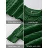 imageANRABESS Women Oversized Chunky Cable Knitted Vintage Sweater 2025 Fall OutfitsGreen
