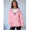 imageANRABESS Womens Oversized Sweatshirt Long Sleeve Henley Pullover Tops 2025 Fall Casual Button Loose Fit Teens Fashion OutfitsPink