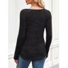 imageANRABESS Long Sleeve Shirts for Women Crewneck Tunic Tops Business Casual Fit Fall Lightweight Sweaters Fashion Clothes 2025Black