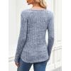 imageANRABESS Long Sleeve Shirts for Women Crewneck Tunic Tops Business Casual Fit Fall Lightweight Sweaters Fashion Clothes 2025Blue