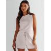 imageANRABESS Romper for Women Short Jumpsuit Summer Casual Dressy Sleeveless Outfits Beach Vacation 2025 Trendy One Piece ClothesAprioct