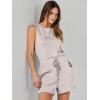 imageANRABESS Romper for Women Short Jumpsuit Summer Casual Dressy Sleeveless Outfits Beach Vacation 2025 Trendy One Piece ClothesAprioct