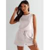 imageANRABESS Romper for Women Short Jumpsuit Summer Casual Dressy Sleeveless Outfits Beach Vacation 2025 Trendy One Piece ClothesAprioct