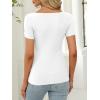 imageANRABESS Women Boat Neck Tops Short Sleeve TShirts Ribbed Knit Tight Fitted Basic Tees Shirts 2025 Summer ClothesWhite