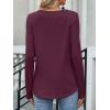 imageANRABESS Women Long Sleeve Shirts Lace Tops Business Work TShirts Dressy Casual Blouses 2025 Fall Trendy OutfitsWinered