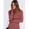 imageANRABESS Women Long Sleeve Shirts Rib Knit Slim Fit Tops Basic Tee 2025 Fall Outfits Casual TShirt Underscrubs Layer ClothesBrick Red