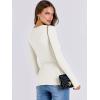 imageANRABESS Women Long Sleeve Shirts Rib Knit Slim Fit Tops Basic Tee 2025 Fall Outfits Casual TShirt Underscrubs Layer ClothesParchment