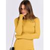 imageANRABESS Women Long Sleeve Shirts Rib Knit Slim Fit Tops Basic Tee 2025 Fall Outfits Casual TShirt Underscrubs Layer ClothesYellow
