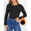 imageANRABESS Women Long Sleeve Thermal Shirt Fleece Tops 2025 Fall Winter Crew Neck Casual Base Layer TShirts Warm UndershirtsBlack