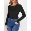imageANRABESS Women Long Sleeve Thermal Shirt Fleece Tops 2025 Fall Winter Crew Neck Casual Base Layer TShirts Warm UndershirtsBlack