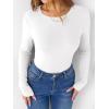 imageANRABESS Women Long Sleeve Thermal Shirt Fleece Tops 2025 Fall Winter Crew Neck Casual Base Layer TShirts Warm UndershirtsWhite