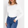 imageANRABESS Women Long Sleeve Thermal Shirt Fleece Tops 2025 Fall Winter Crew Neck Casual Base Layer TShirts Warm UndershirtsWhite