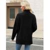 imageANRABESS Women Oversized Turtleneck Long Sleeve Spilt Fuzzy Knit Chunky 2025 Fall Pullover Sweaters Tops Winter Warm ClothesBlack