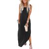imageANRABESS Women Summer Maxi Dress Beach Vacation Sundress Sleeveless Casual Loose Shirt Dresses 2025 Travel OutfitsBlack