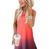 imageANRABESS Women Summer Maxi Dress Beach Vacation Sundress Sleeveless Casual Loose Shirt Dresses 2025 Travel OutfitsGradual Red