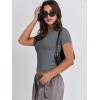 imageANRABESS Womens 3 Pack Short Sleeve Shirts 2025 Crop Tops Tight Fitted Basic Tees Workout T Shirts Y2k Clothes Summer OutfitBlackwhitedeep Grey