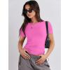 imageANRABESS Womens 3 Pack Short Sleeve Shirts 2025 Crop Tops Tight Fitted Basic Tees Workout T Shirts Y2k Clothes Summer OutfitBlackwhitehot Pink