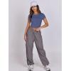 imageANRABESS Womens Basic Tee Summer Outfits Crewneck Short Sleeve Crop Tops Slim Fitted T Shirts Y2k 2025 Trendy ClothingNavy Blue