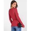 imageANRABESS Womens Boat Neck Long Sleeve Shirts Rib Knit Slim Fitting Tops Basic Tees 2025 Casual Comfy Fall Outfits ClothesBright Red