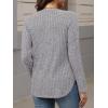 imageANRABESS Womens Long Sleeve Shirts 2025 Fall Lightweight Sweater Tunic Tops Crewneck Casual Loose Fit Work Travel OutfitsGrey