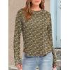 imageANRABESS Womens Long Sleeve Shirts Crewneck Basic TShirts Going Out Tops Casual Floral Tee 2025 Trendy Outfits ClothesColorful Floral 1