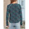 imageANRABESS Womens Long Sleeve Shirts Crewneck Basic TShirts Going Out Tops Casual Floral Tee 2025 Trendy Outfits ClothesColorful Floral 2
