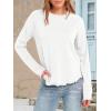 imageANRABESS Womens Long Sleeve Shirts Crewneck Basic TShirts Going Out Tops Casual Floral Tee 2025 Trendy Outfits ClothesWhite