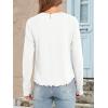 imageANRABESS Womens Long Sleeve Shirts Crewneck Basic TShirts Going Out Tops Casual Floral Tee 2025 Trendy Outfits ClothesWhite