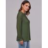 imageANRABESS Womens Long Sleeve Shirts Lace Tops Business Casual Blouses 2025 Fall Fashion OutfitsArmy Green