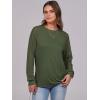imageANRABESS Womens Long Sleeve Shirts Lace Tops Business Casual Blouses 2025 Fall Fashion OutfitsArmy Green