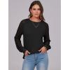 imageANRABESS Womens Long Sleeve Shirts Lace Tops Business Casual Blouses 2025 Fall Fashion OutfitsBlack