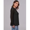 imageANRABESS Womens Long Sleeve Shirts Lace Tops Business Casual Blouses 2025 Fall Fashion OutfitsBlack