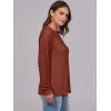 imageANRABESS Womens Long Sleeve Shirts Lace Tops Business Casual Blouses 2025 Fall Fashion OutfitsBrown